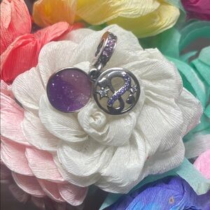 Purple Charm Pendant